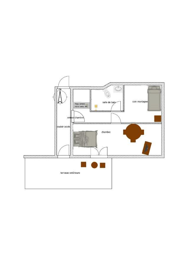 Chambre Les Ormes Enchastrayes Екстер'єр фото